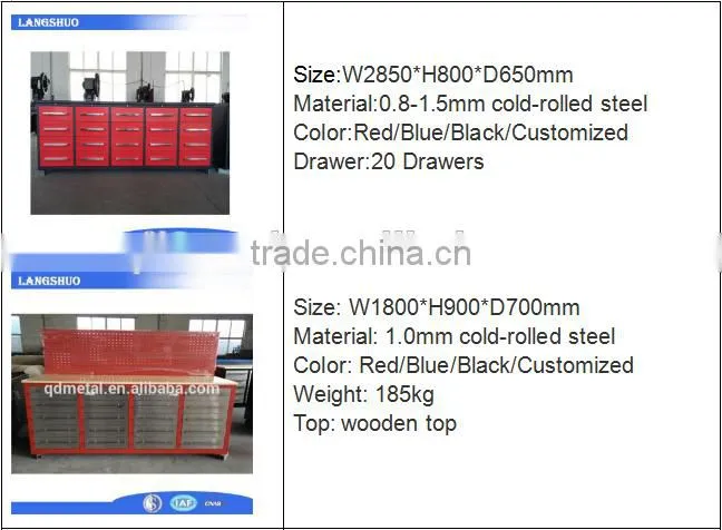 Steel surface plate table ,Garage tool cabinet workshop