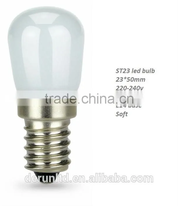 New product ST23 LED BULB 1.5W led the lamps soft E14 led light