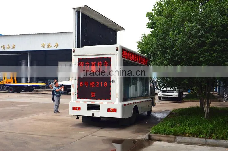 JMC P10 Full Color Mobile Led Screen Truck