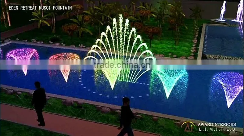 Stone garden products small music fountain in Negria