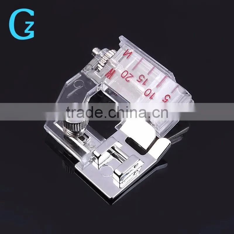 Portable Snap-on Bias Binder Tape Binding Sewing Machine Presser Foot Sewing Supplies for All Low Shank Snap-on Singer Brother B