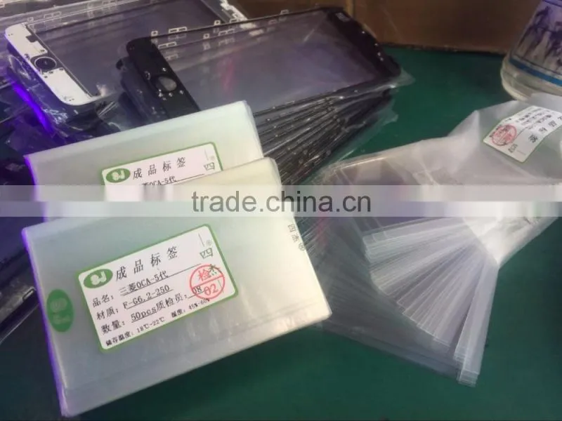 250um OCA Optical Clear Adhesive Glue Film Double Side Sticker LCD repair assemble refurbish for iphone 6 6p 6s 6sp