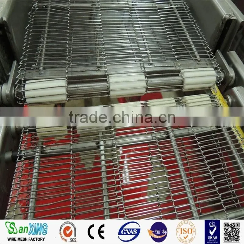 Stainless steel chain driven belts ss conveyor belt mesh for machines
