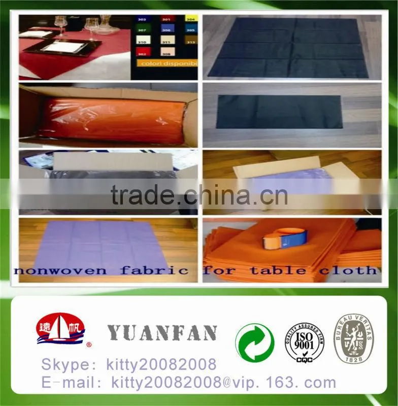 Top quality Spunbond nonwoven table runne