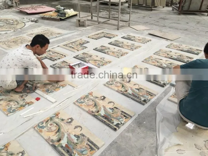 Good price natual marble medallion for flooring design
