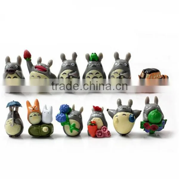 Strange small decoration, moss micro landscape ornaments, Hayao miyazaki little totoro doll
