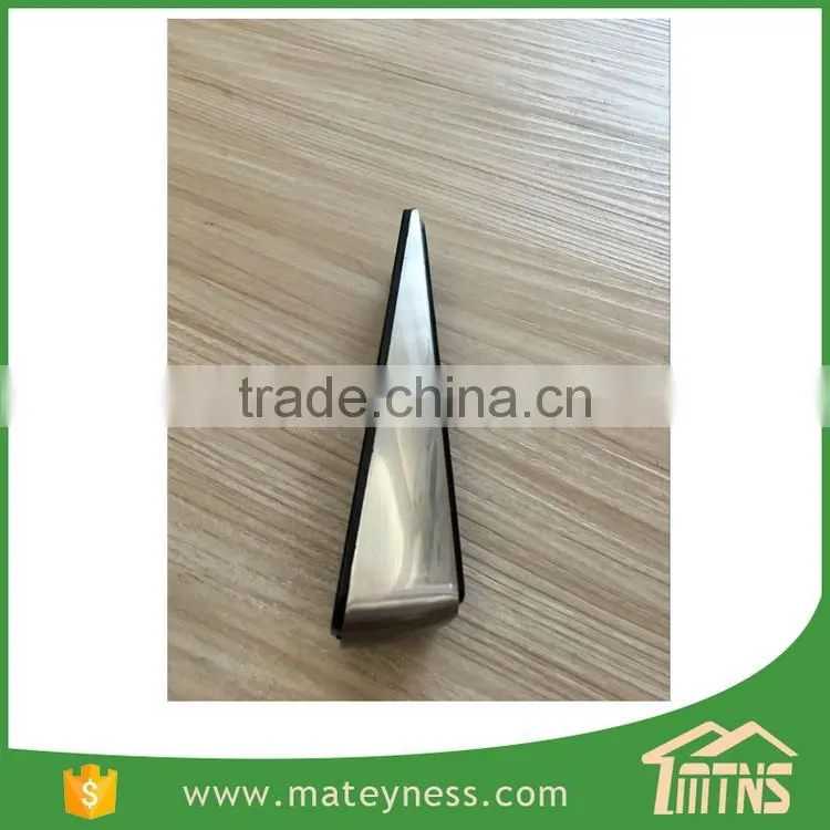 Satin Nickel Door Wedge Rubber Door Stopper