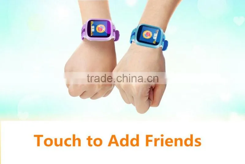 Waterproof Smart GPS Watch For Kids with Russian and English Language