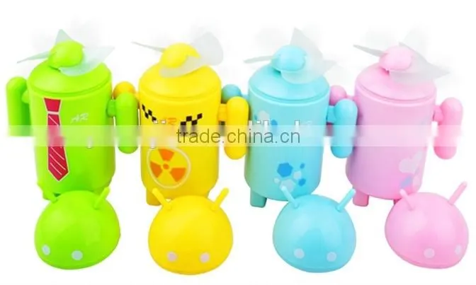 Supply fashion Creative Mini hand-held rechargeable Android fan