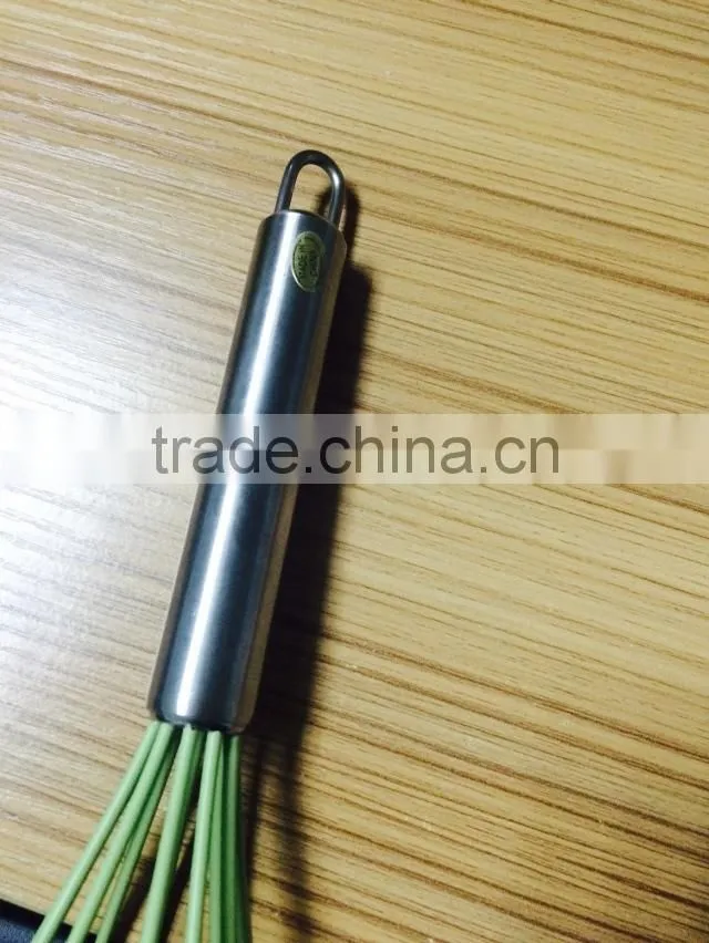 Kitchen is not easy deformation manual silicone whisk
