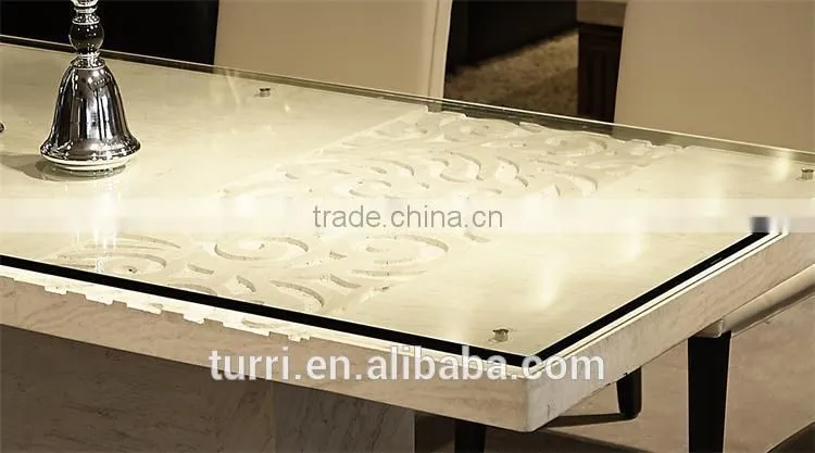 Small Hand Craved travertine leisure top end table