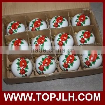 2017 hot wholesale ceramic ornament baubles