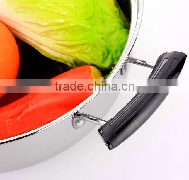 stainless steel casserole pot/cooking pot/soup pot