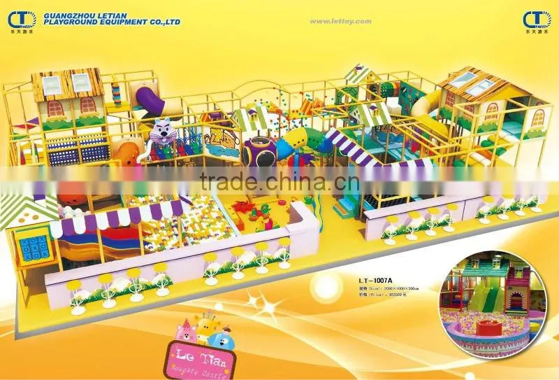 Popular design newest indoor playground toddler jungle gym LT-1012A