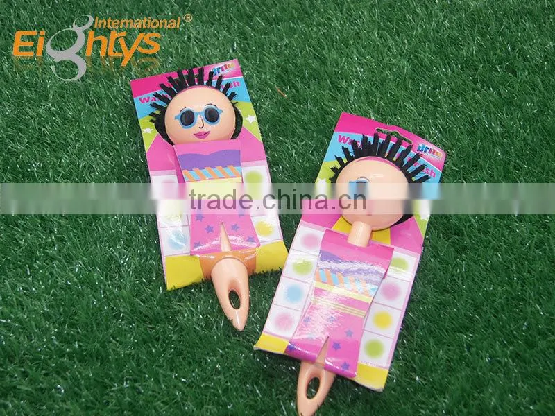 855 fashion design beautiful lady clean brush