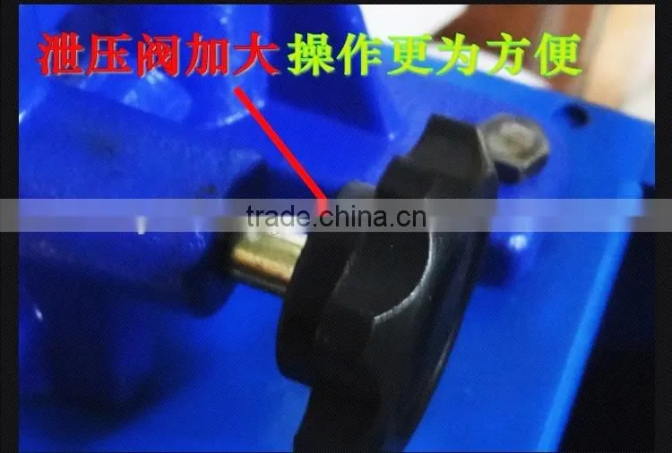 Bold thick steel pump Manual pressure test pump pressure pump pressure machine Leak detector