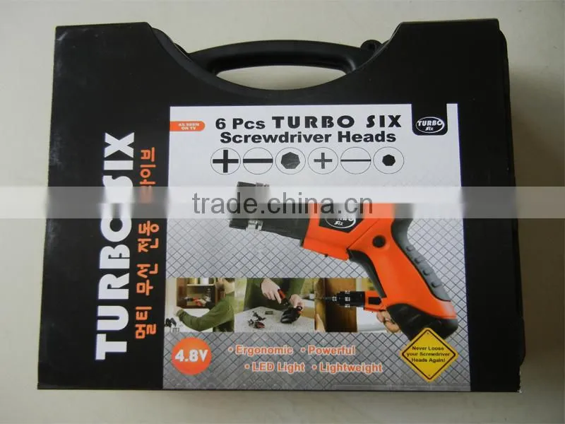 dc motor cordless screwdriver
