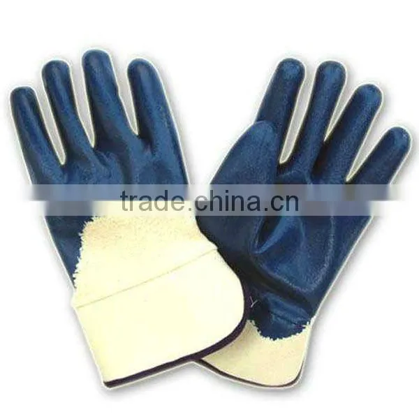 Fully dipped nitrile coated work glove