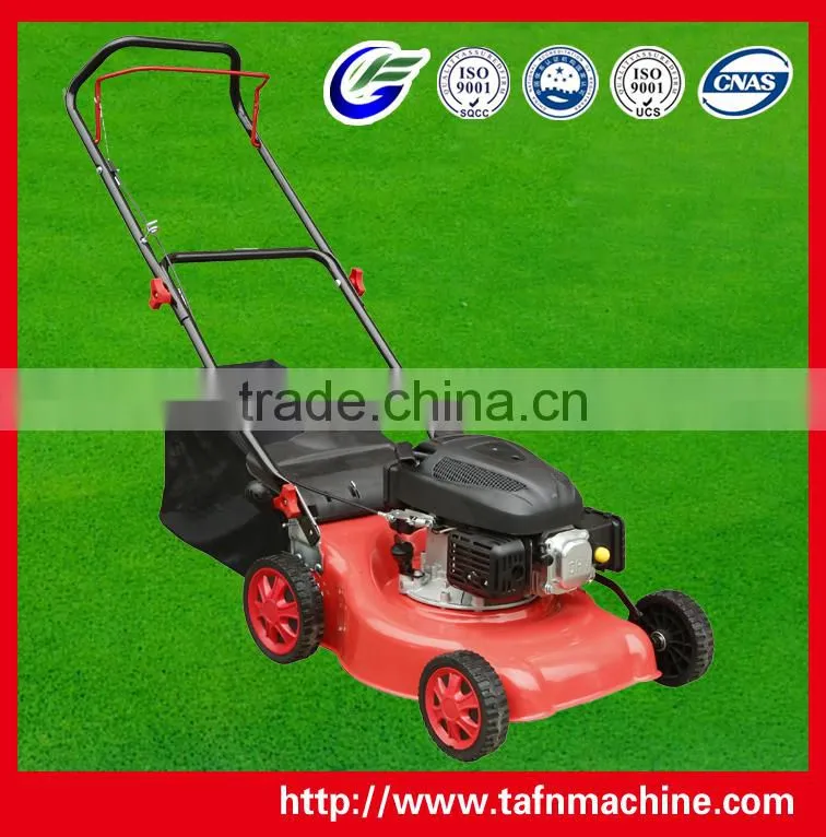 2016 new hot top 6HP 4 in 1 Hand push lawn mower with best price factory supply