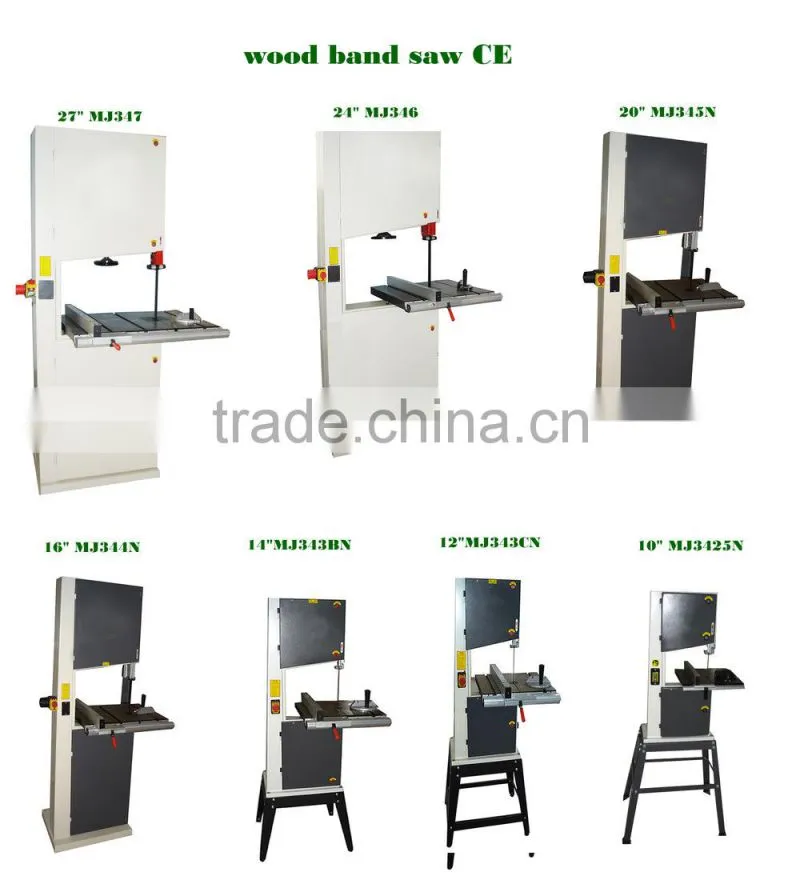 MJ347 CE woodworking band saw