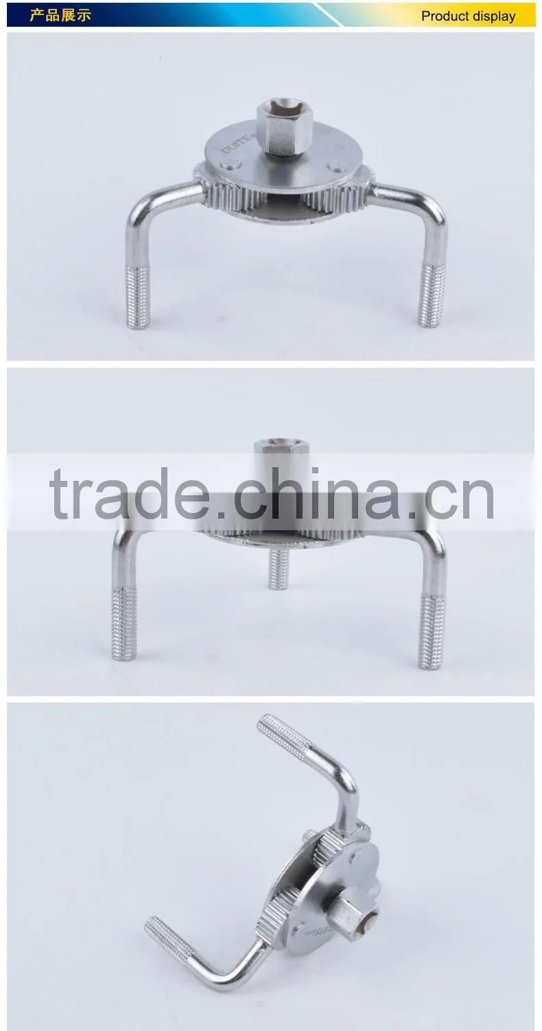 round filter spanner oil filter wrench adjustable wrench