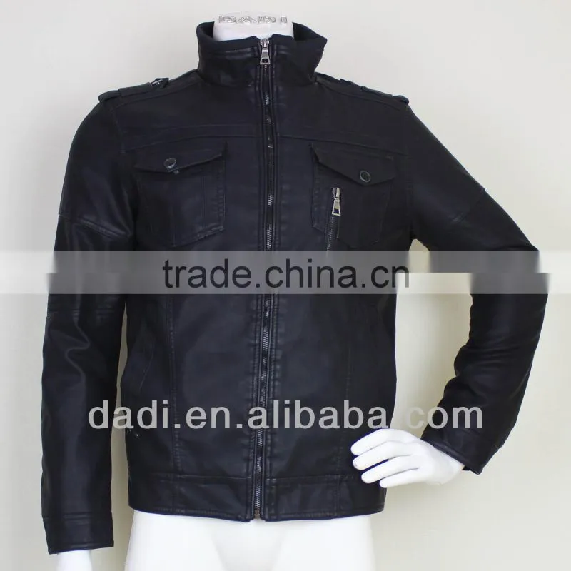 2017 Fashion Mens Leather Jackets With Hood