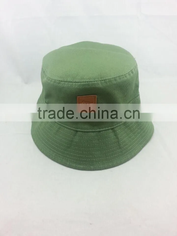 cotton blank bucket hat