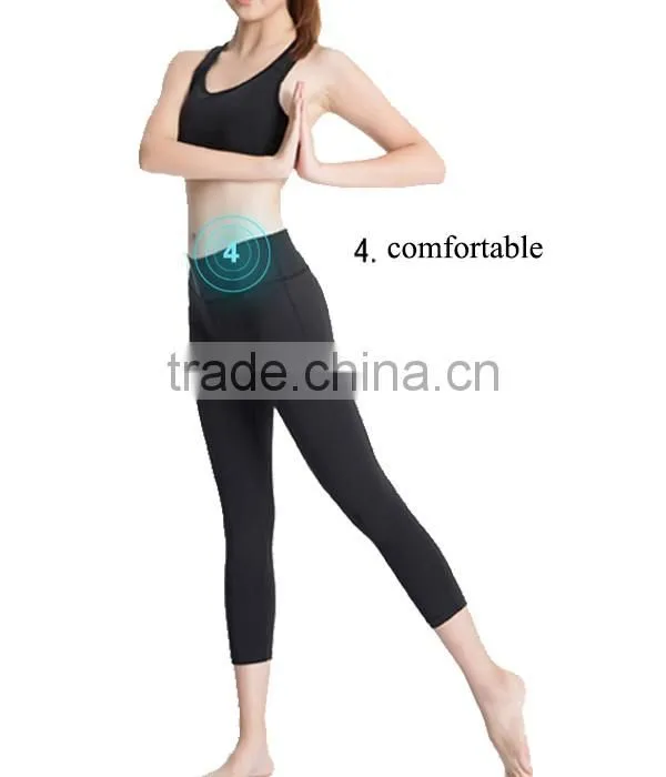 Promotional Confortable Quality Elastic sexy Gym Wear fitness Yoga Pants