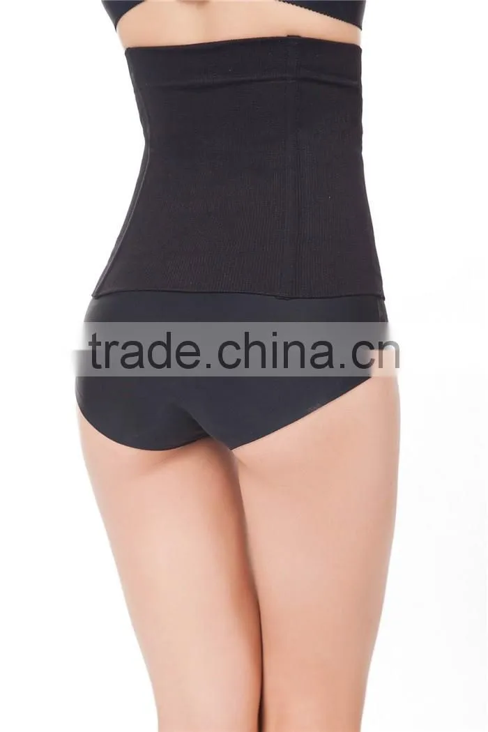 Women's Shapewear Wide Seamless elastic underbust waistband crochet waistband