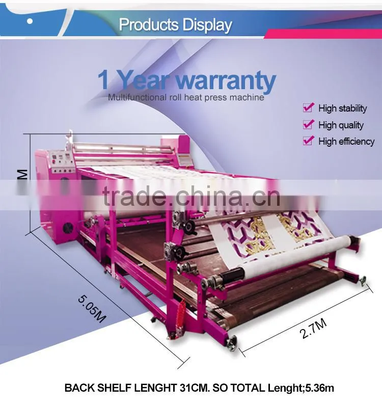 1.7M Roll to Roll Heat Press Printing Printer Machine
