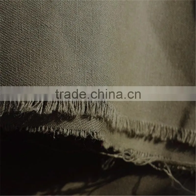 Cheapest 100%cotton fabric use coat/military uniform