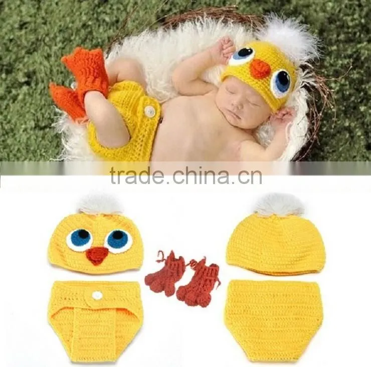 Knitted Animal Hats soft and colourful yarns Handmade baby clothing newborn crochet knit beanie hat set photography prop
