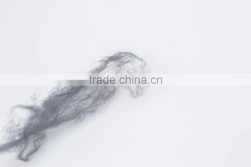 polyester staple fibre white