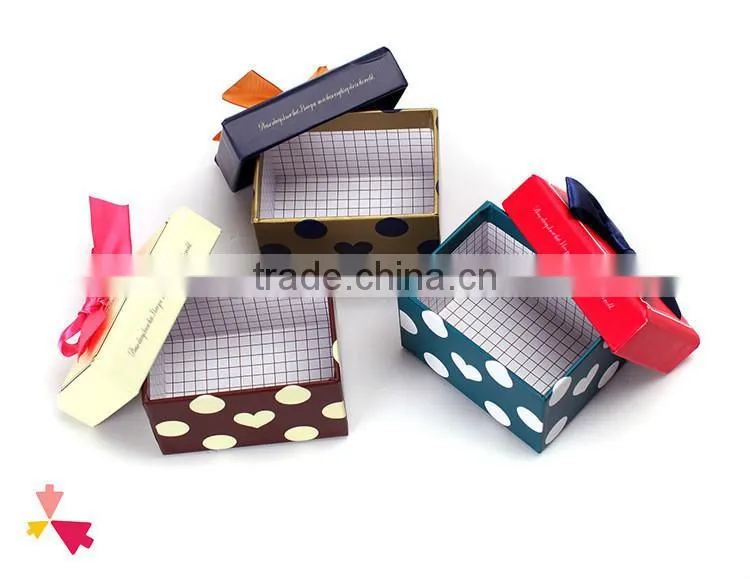 2015 Caja de Regalo China Manufacturer Luxury Promotional Paper Gift Box for Packaging