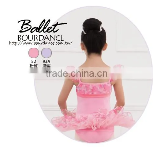 New ballet kids ruffle short sleeve dress