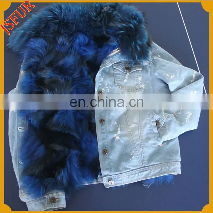 Wholesale From China Raccoon Fur Collar Jacket Design Parka