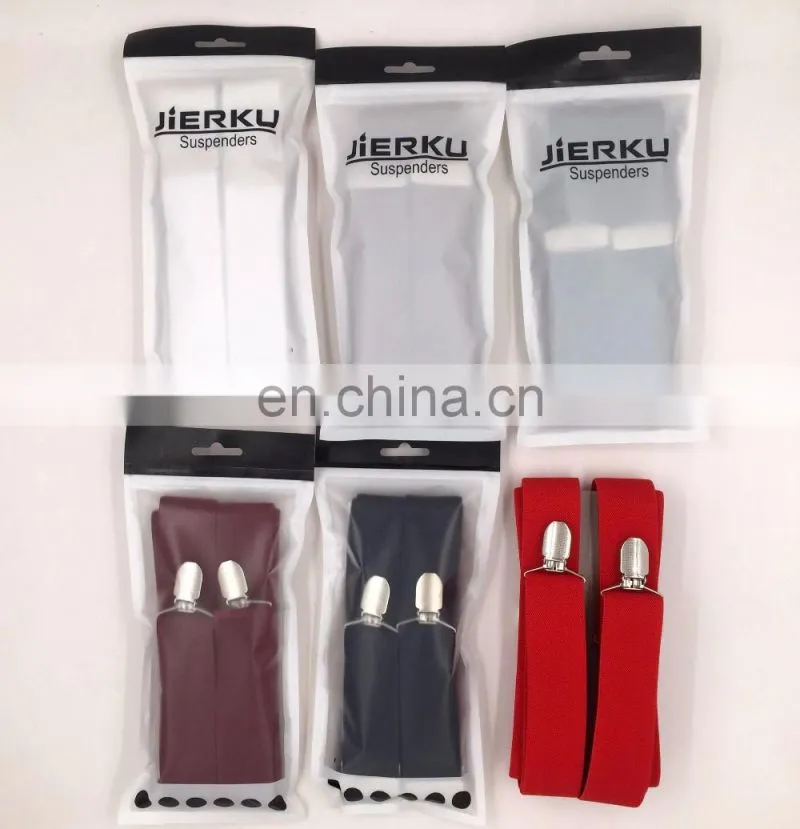 New fashion Yiwu Longkang brand 3.5cm X design suspenders