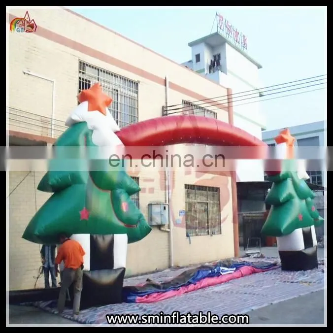 Fashion design inflatable arch, inflatable red memorial archway for outdoor