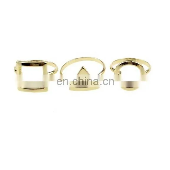 Pearl ring, Wholesale real faceted stone rings, round, triangle shaped rings set
