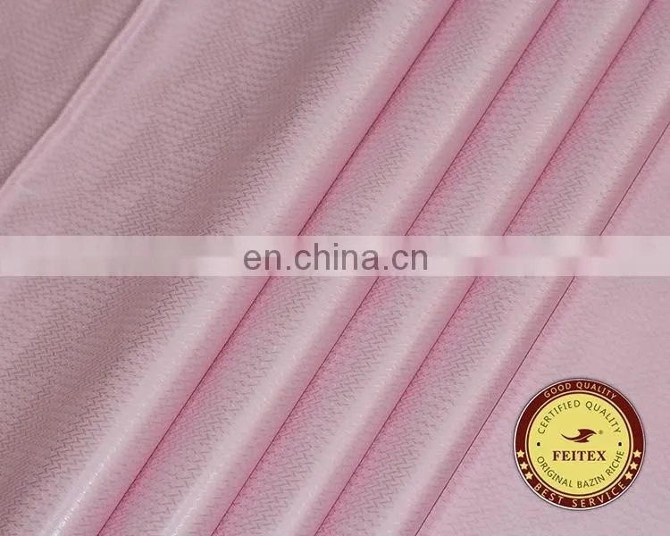 FEITEX New African Fabric Pink Wholesale Nigerian Cloth Quality African Textile Material Fabric Made In China