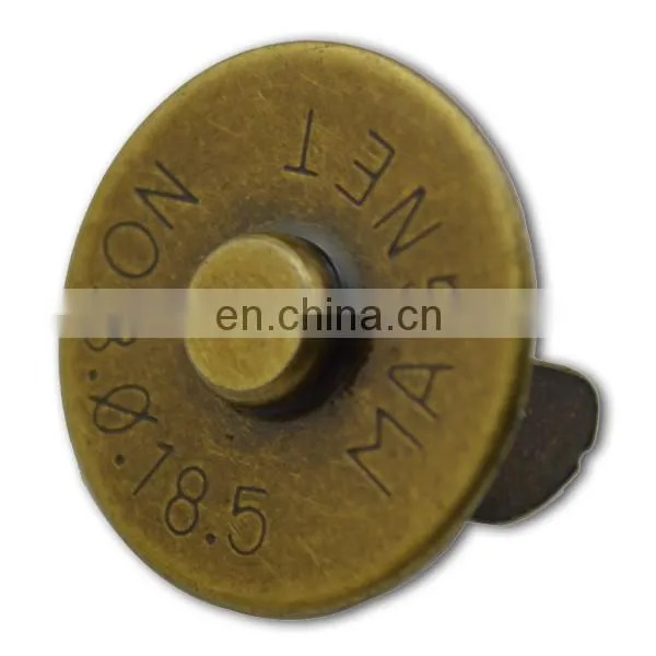 New fashion snap magnet button for leather bags