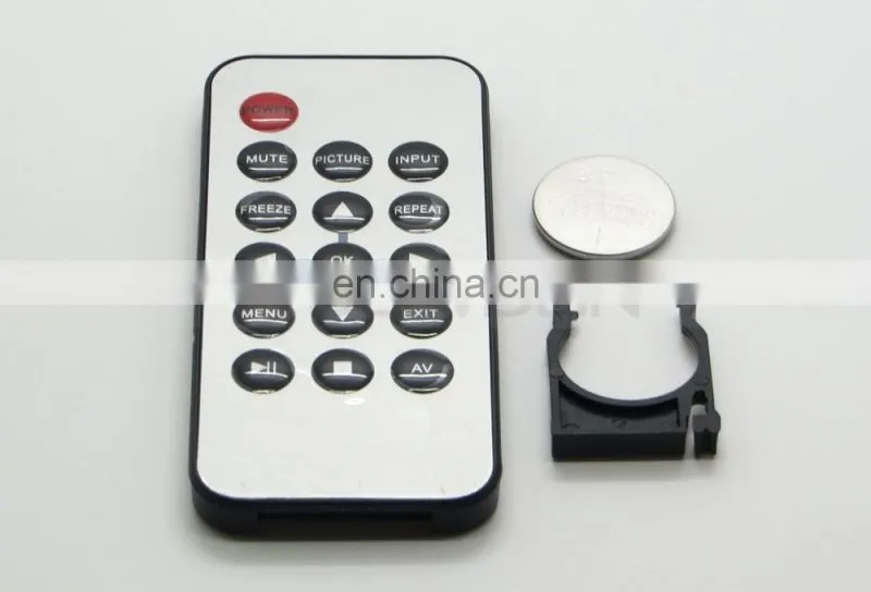 Button Cell Mini TV Set Code Switch 16 Key Universal IR Remote Control For DVD Player