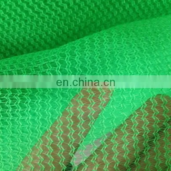fire resistant and uv-resistant green construction safety net