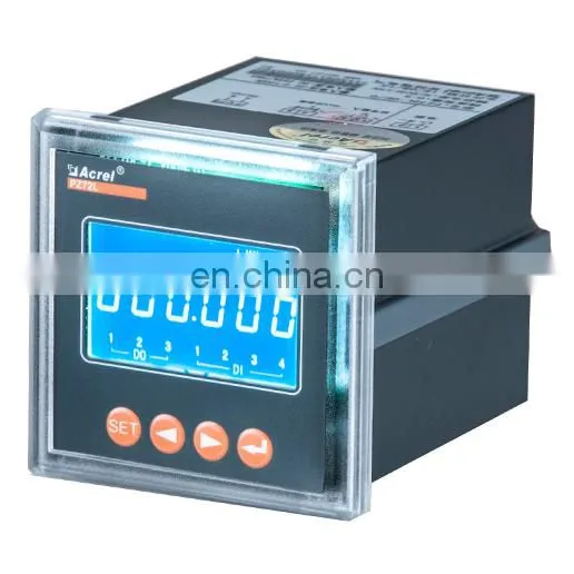 ACREL 300286 PZ72L-DE/C DC intelligent power Meter for solar PV system or telecom station with rs485 lcd display