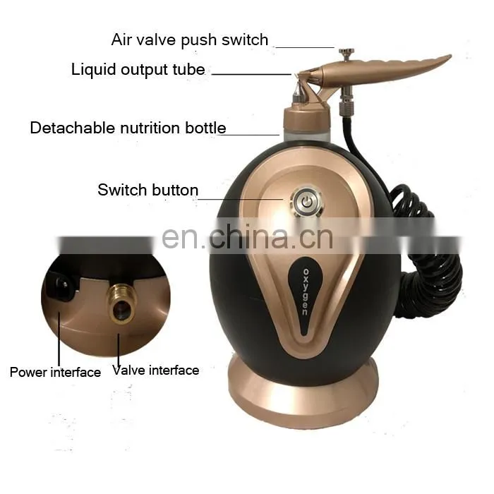 Portable Oxygen Jet Facial Machines Omega Injection
