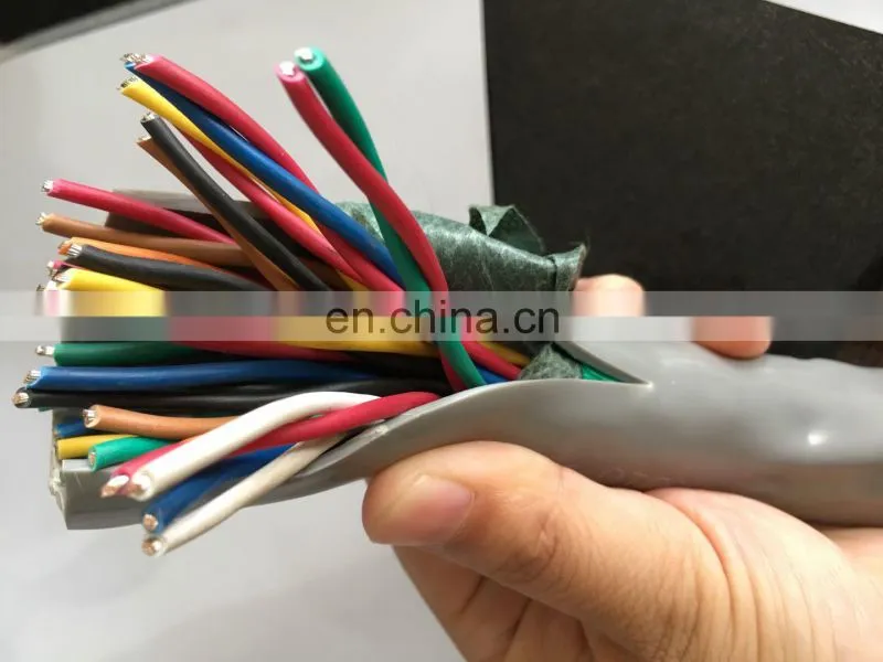 Explosion proof Instrument cable 1pair AWG16 with CORRUGATED METAL ARMOR OF AC Galvanized