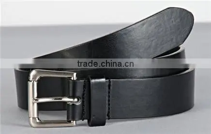Man's casual split leather fashion belt