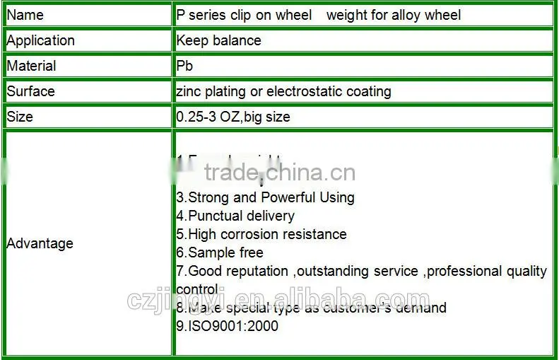 2016 Pb 1.5 oz wheel weight/ wheel balance weight with high quality