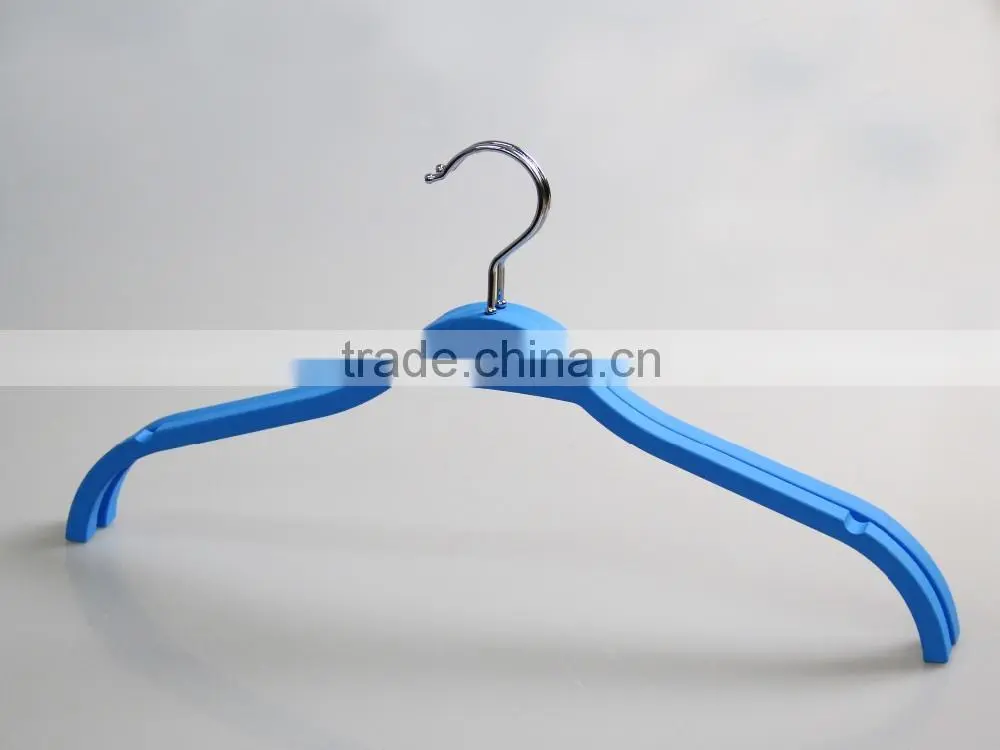 all kinds of color laminated wooden hanger with notch for garment