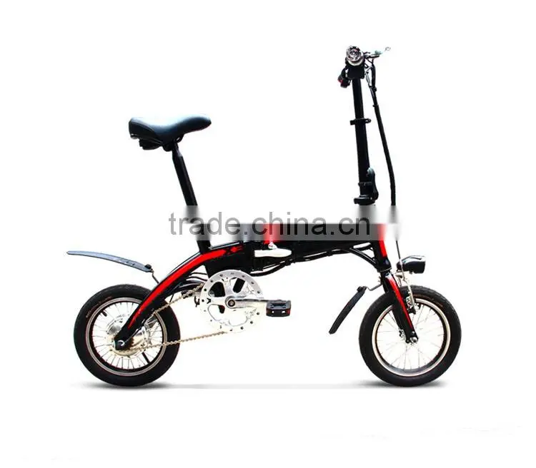 hot selling cheap 14`` mini folding electric bike for teenagers